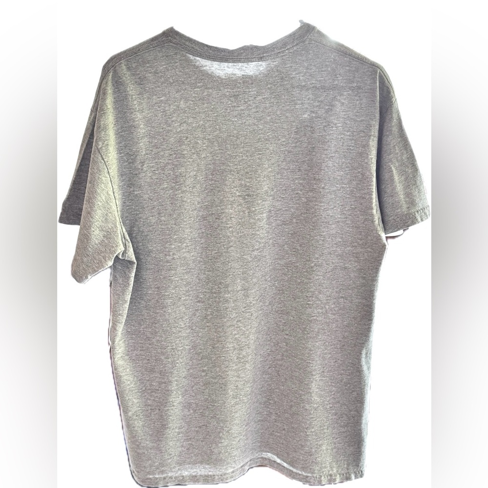 2012 NFL AUTHENTIC 49er Championship T-Shirt! Gray Heather Great PO Condition L - Picture 4 of 6